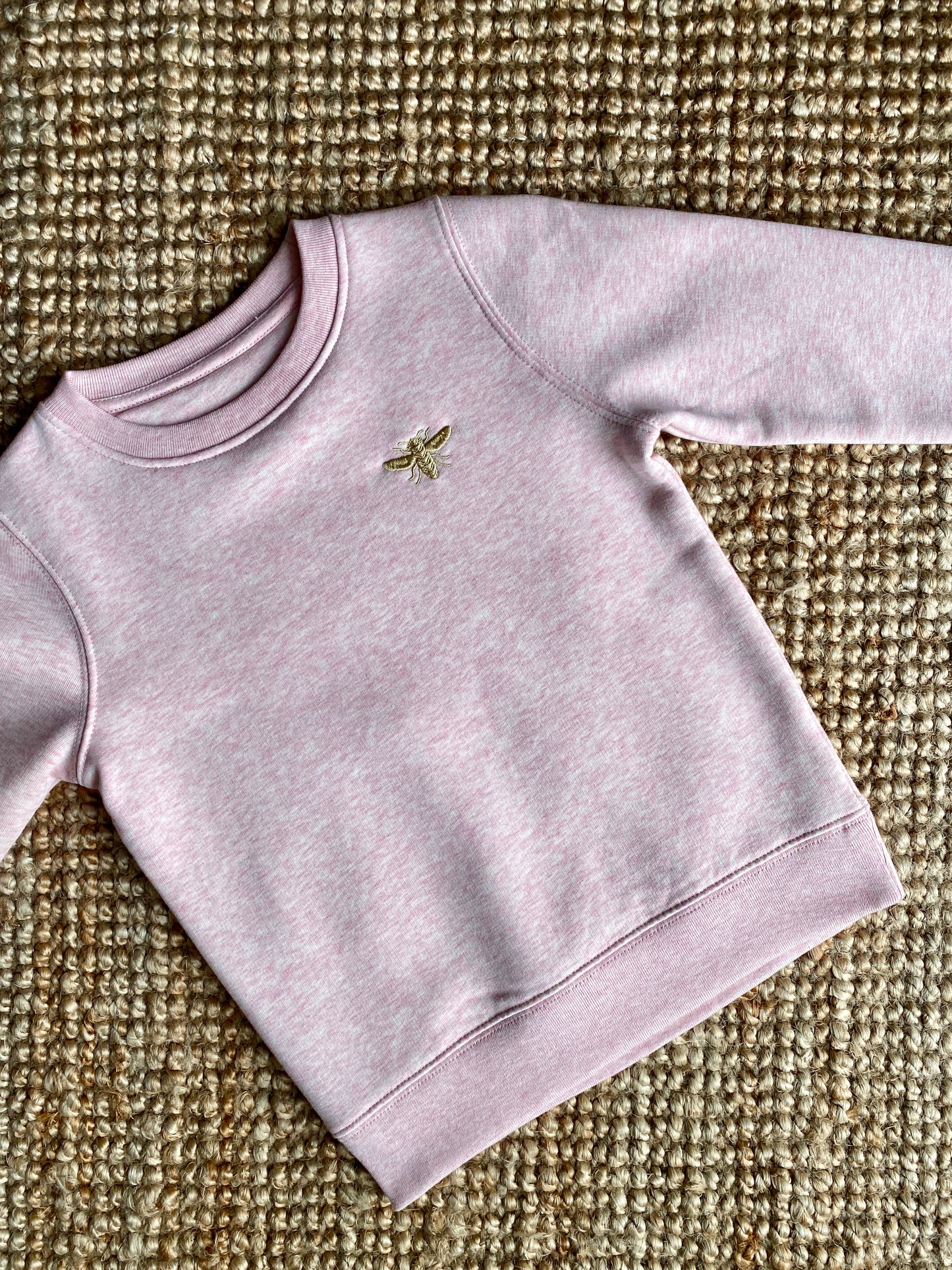 Sweatshirt Kinder Biene Bio Baumwolle Fair