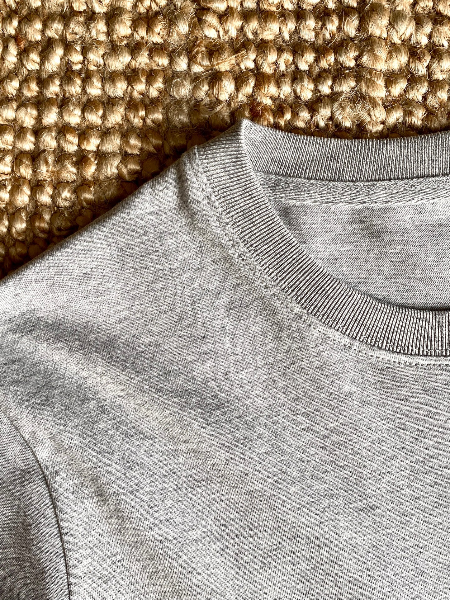 T-Shirt Sonne Meer Grau Bio Baumwolle Baumwolle Fair