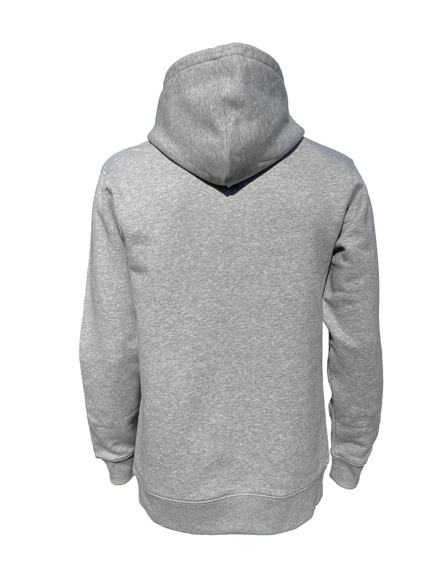Hoodie Grau Bio Baumwolle Stick Biene Gold