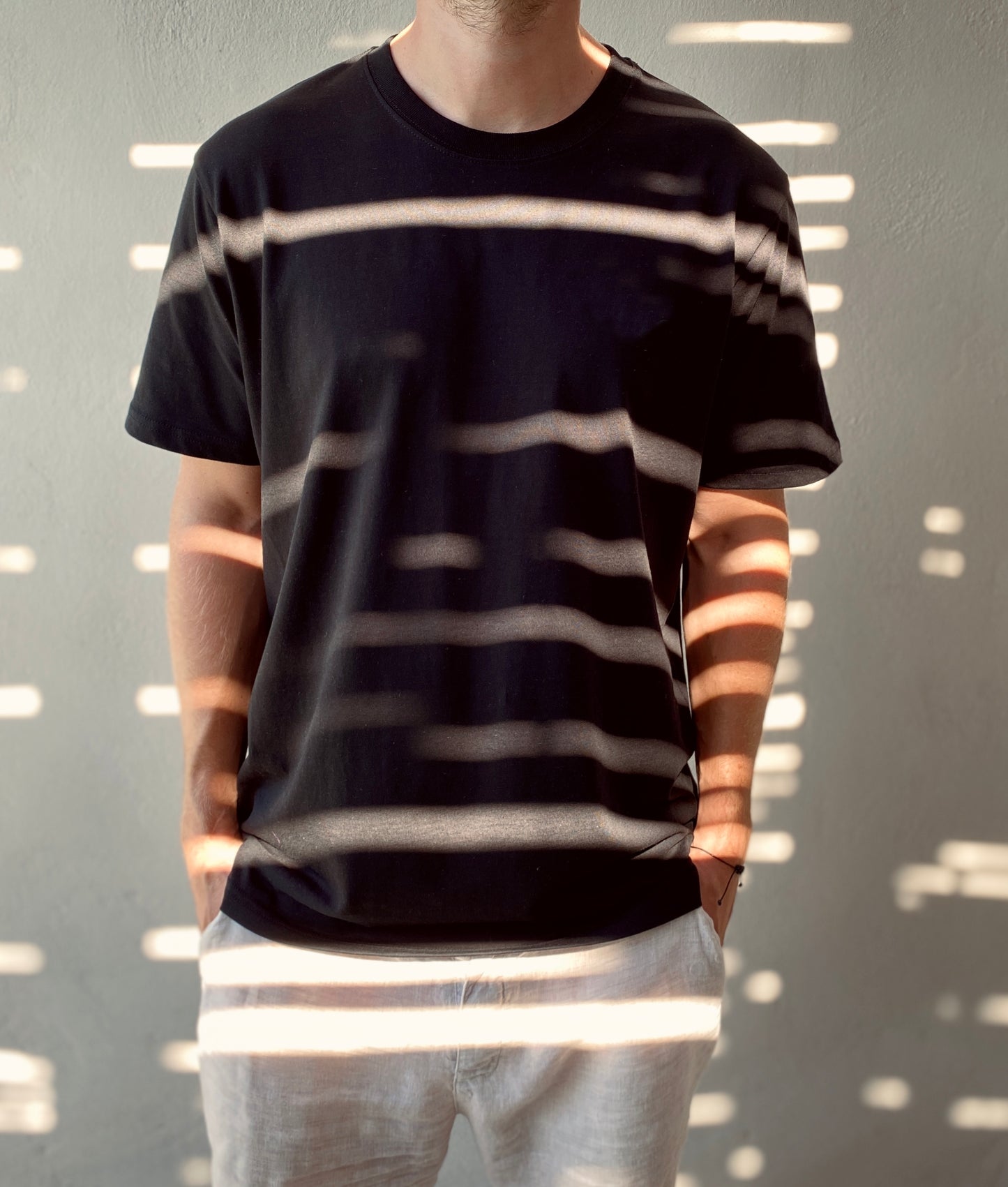 T-Shirt Only Good Vibes Schwarz